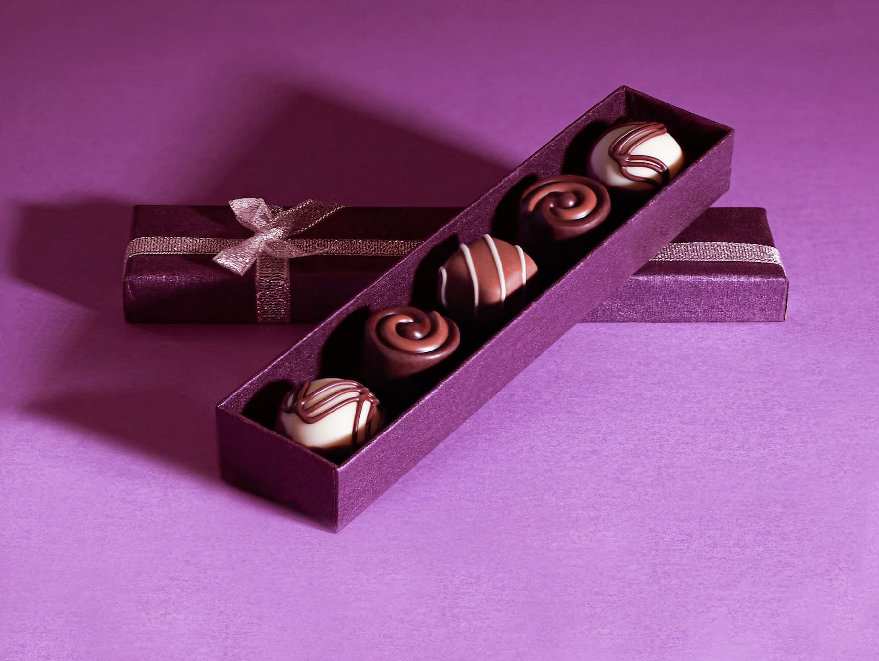 Premium chocolates and gift details prepared for a celebration