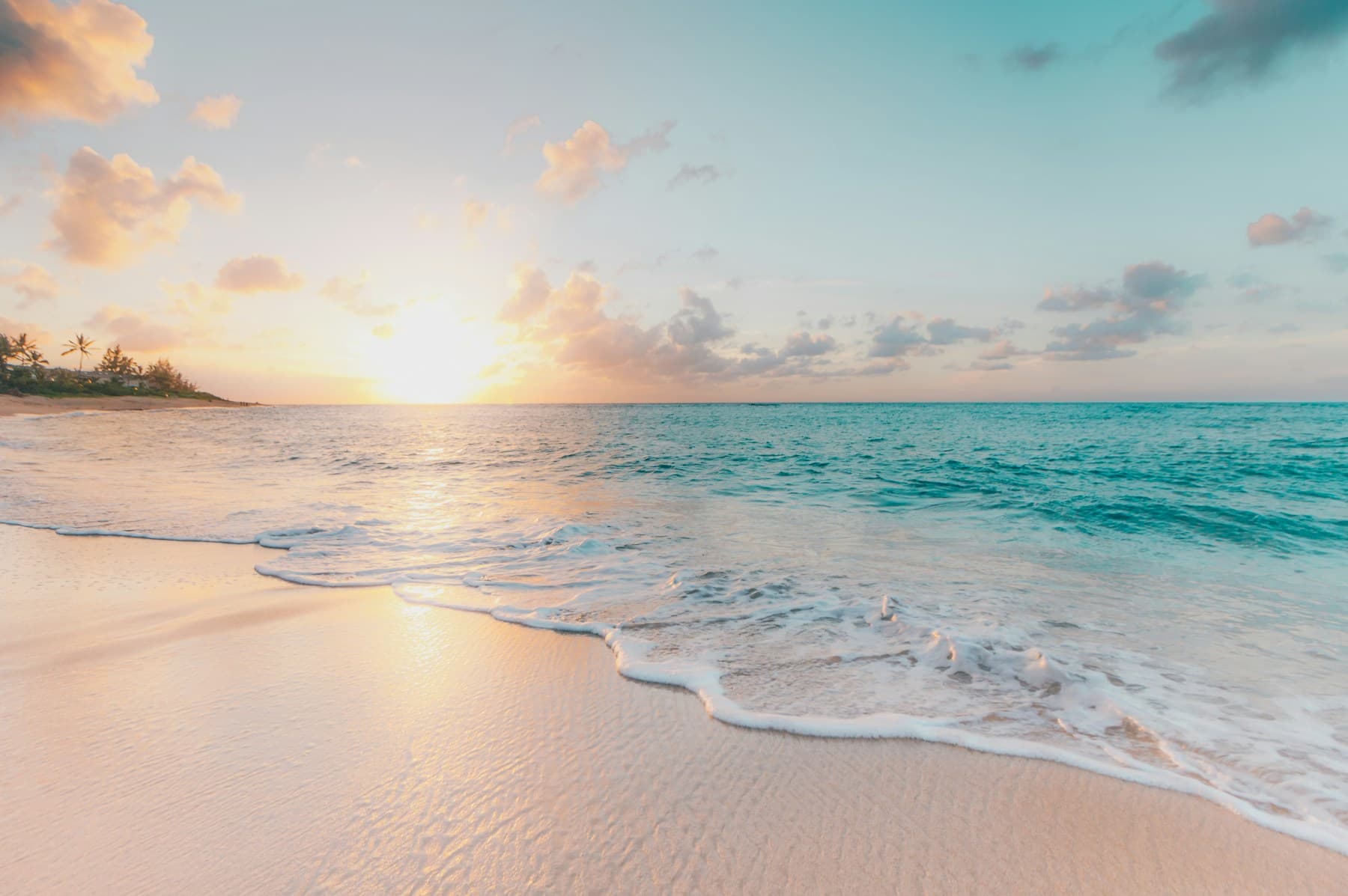 A quiet coastal horizon in Kenya